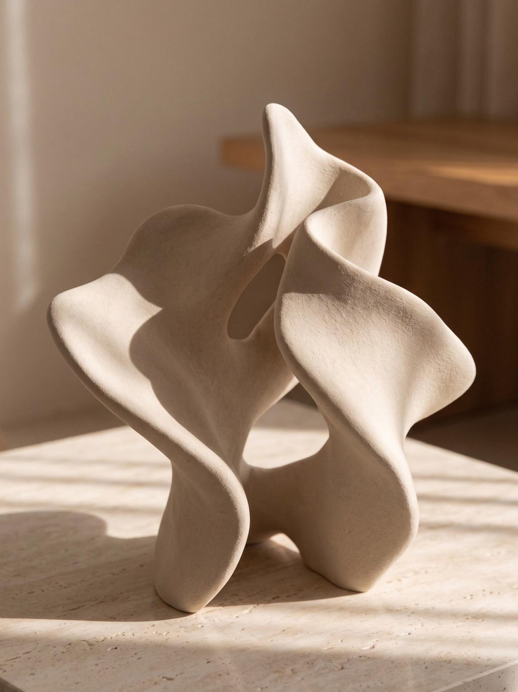 Sand & Wind Sculptural Ceramic Decor