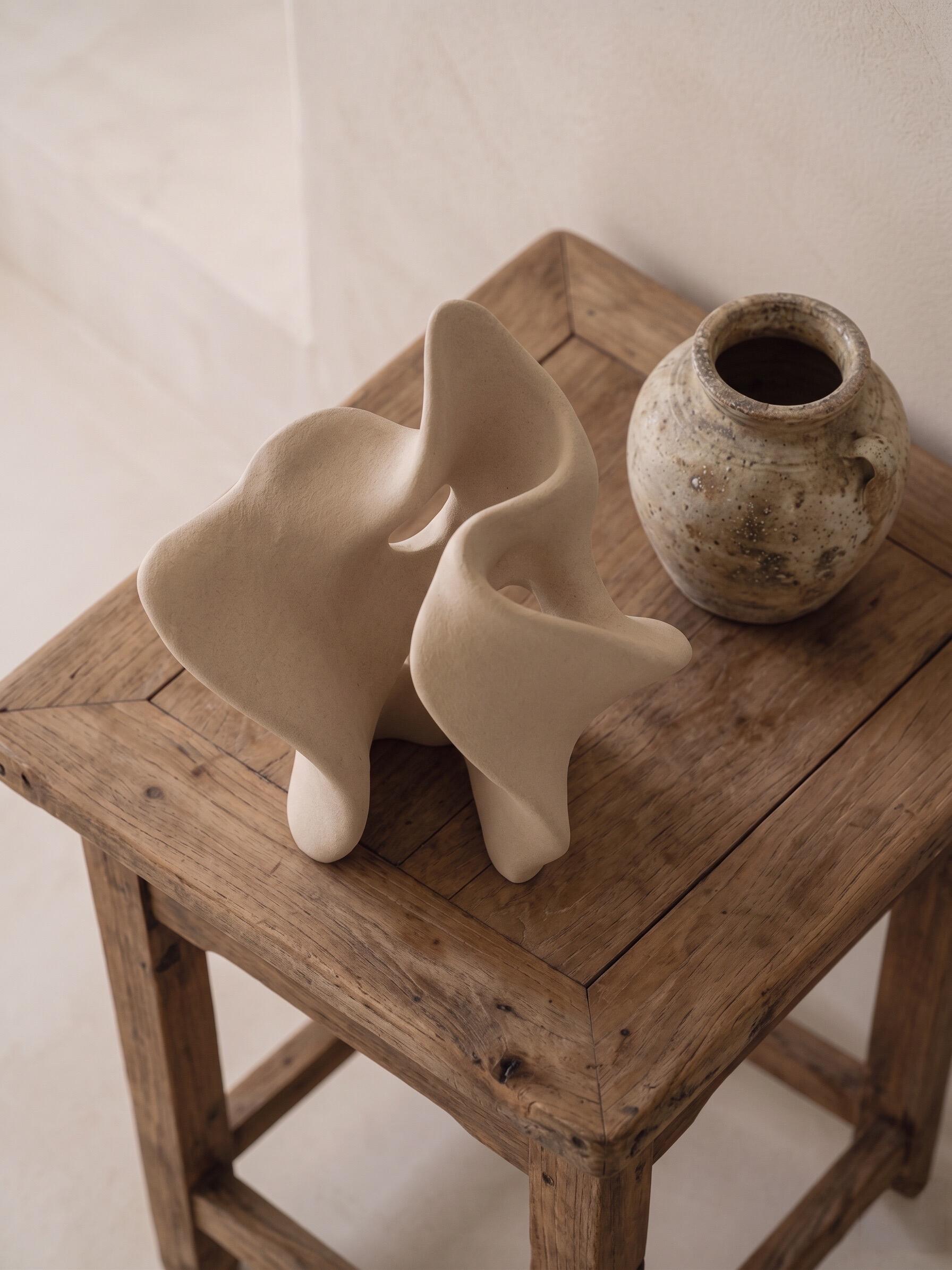 Sand & Wind Sculptural Ceramic Decor