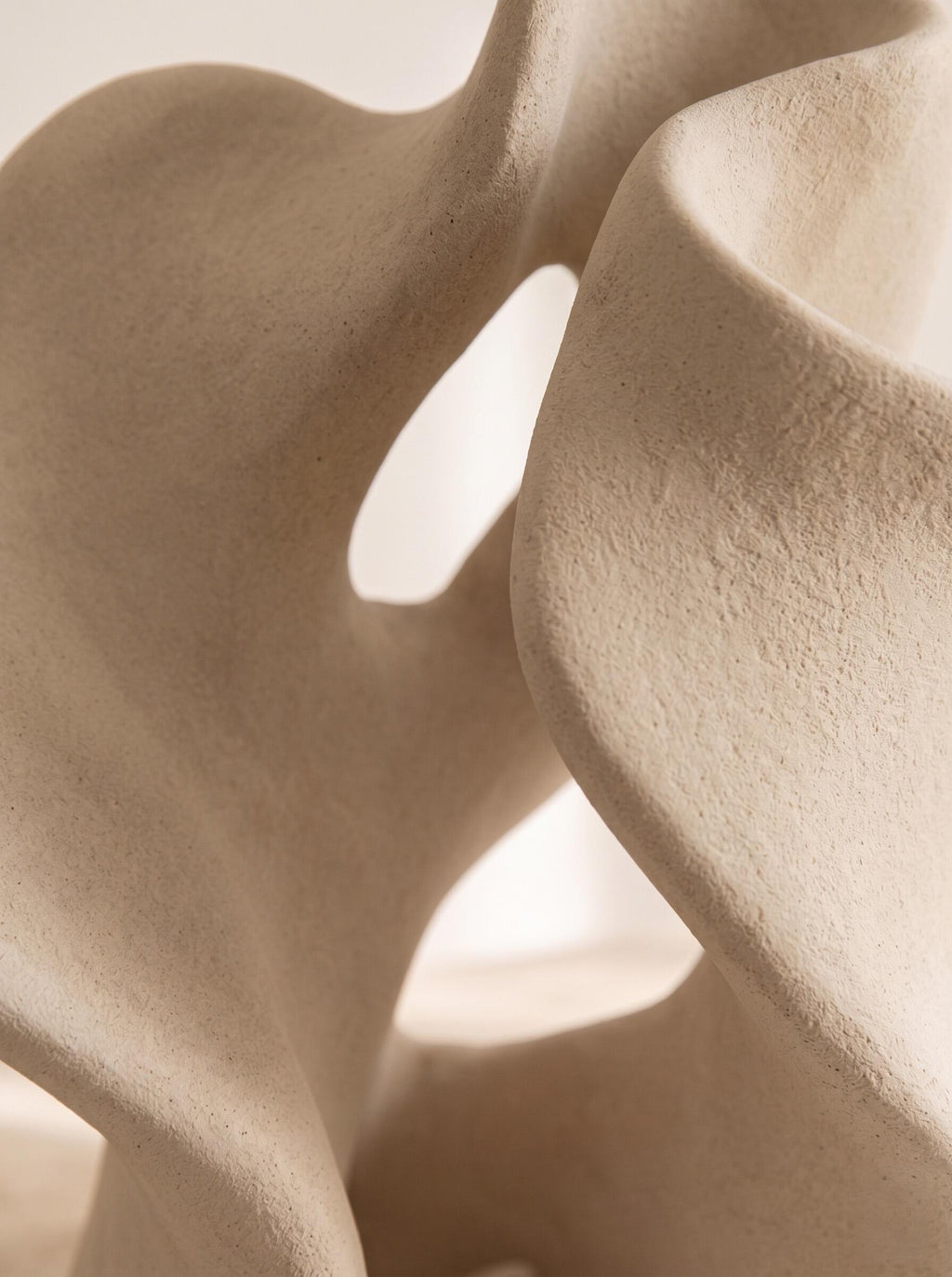 Sand & Wind Sculptural Ceramic Decor