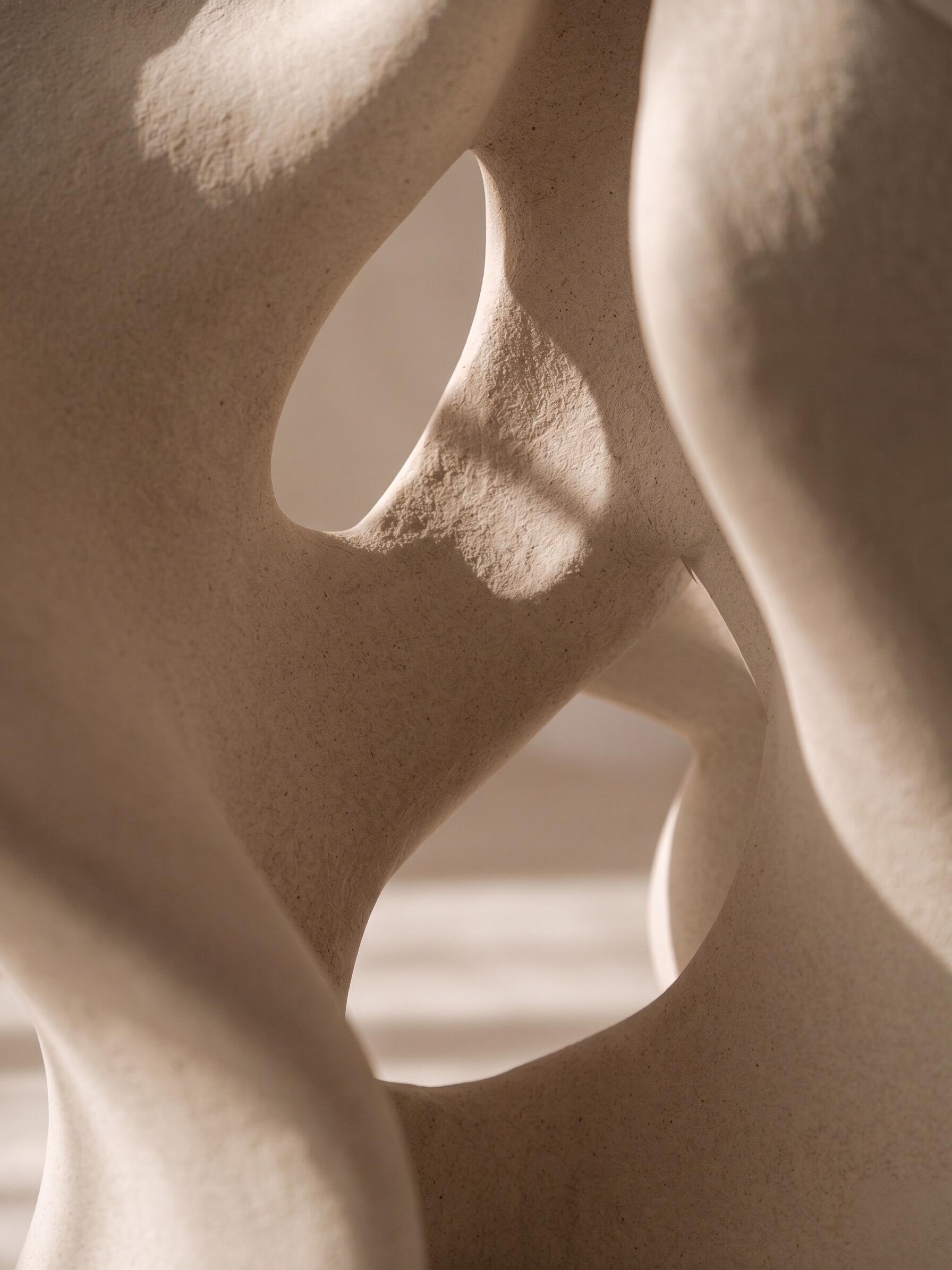 Sand & Wind Sculptural Ceramic Decor
