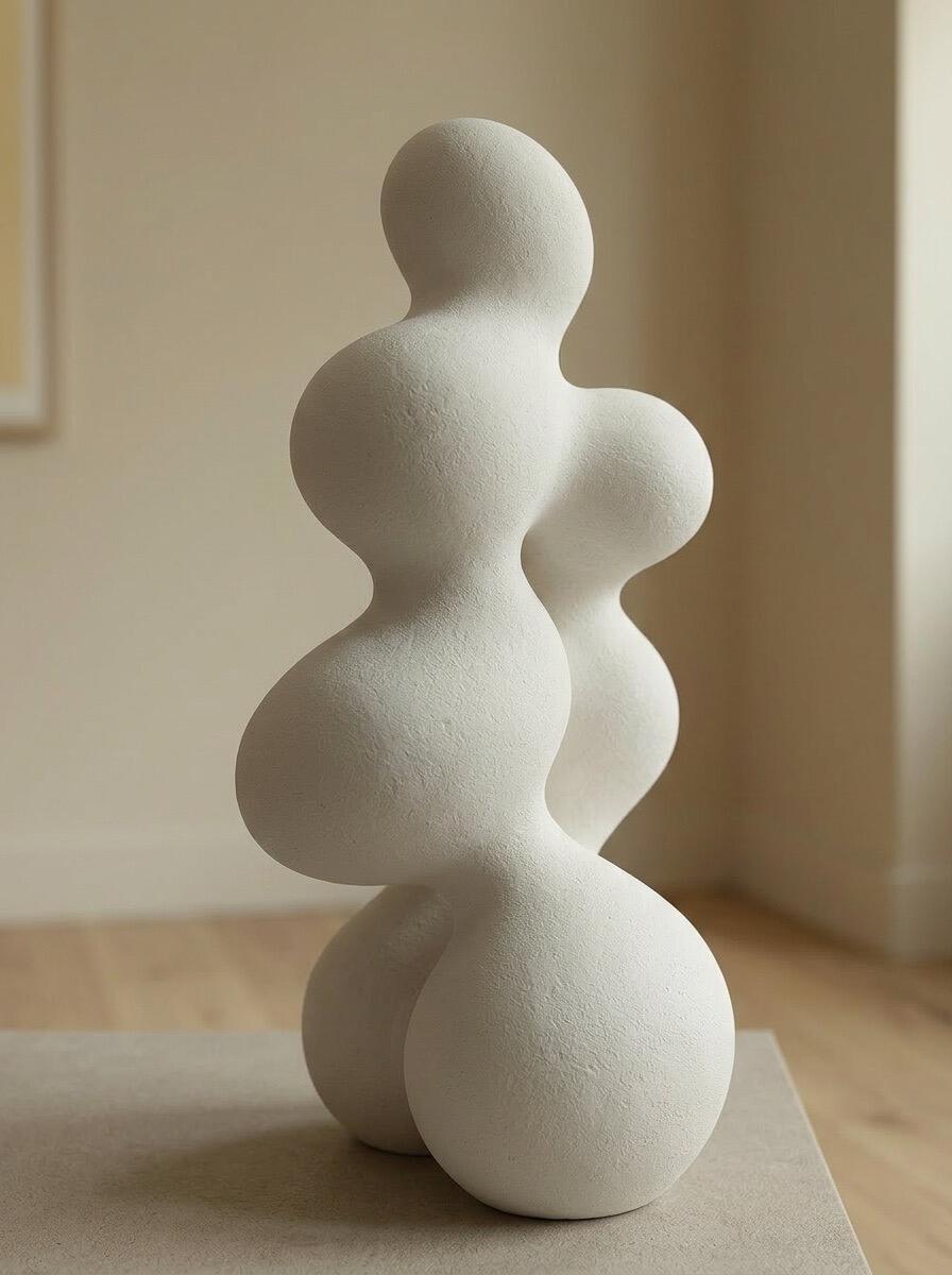 Endless Bond Sculptural Plaster Decor