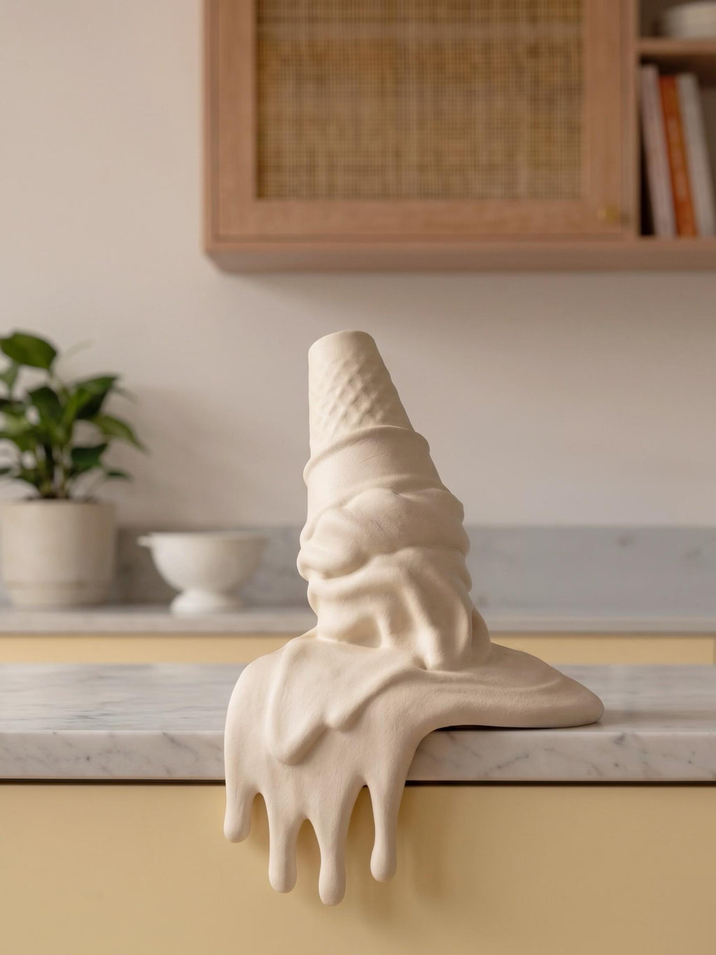 Melt Into Your Heart Sculptural Plaster Decor