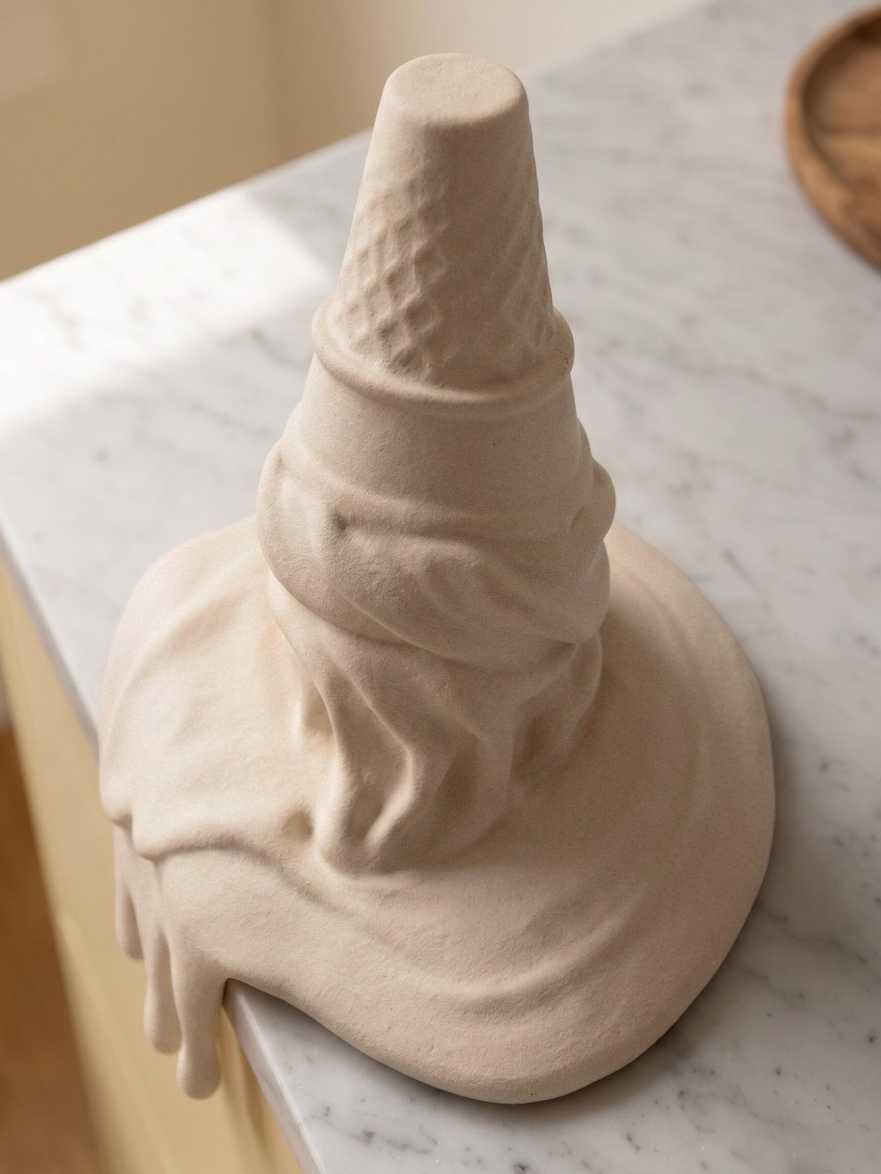 Melt Into Your Heart Sculptural Plaster Decor