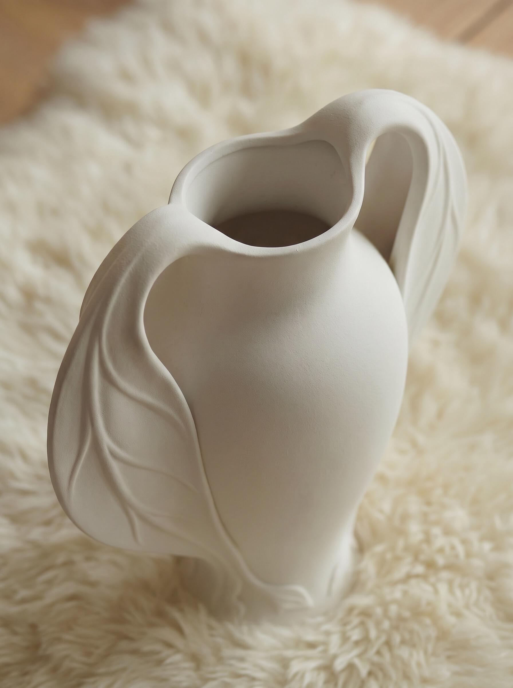 Flourishing Home Sculptural Ceramic Vase