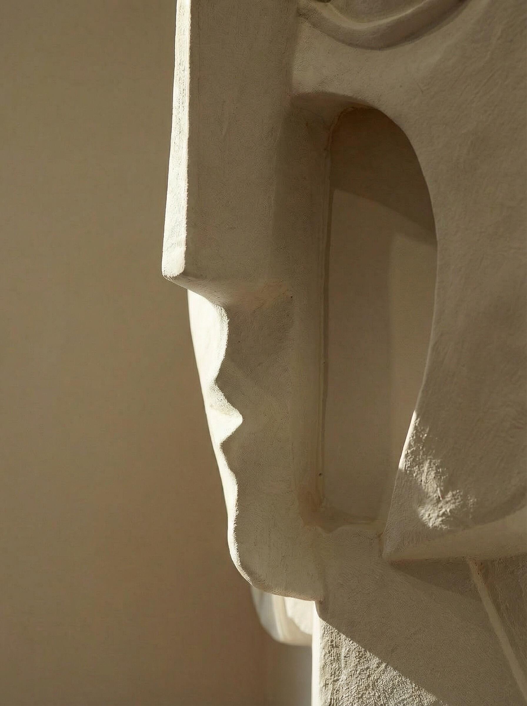 Kindred Corner Sculptural Plaster Wall Décor