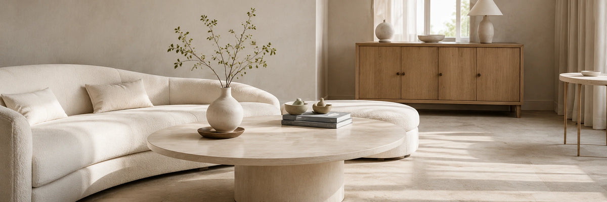 Online furniture store interior